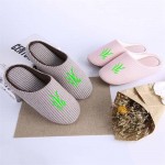 Logo Printed Mens Women Winter Slippers