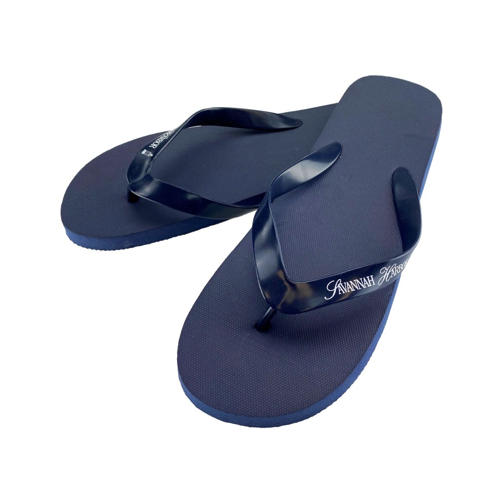 Logo Printed The "Aruba" Flip Flop W/ Matching Straps - Short Run Logo Printed The "Aruba" Flip Flop W/ Matching Straps - Short Run