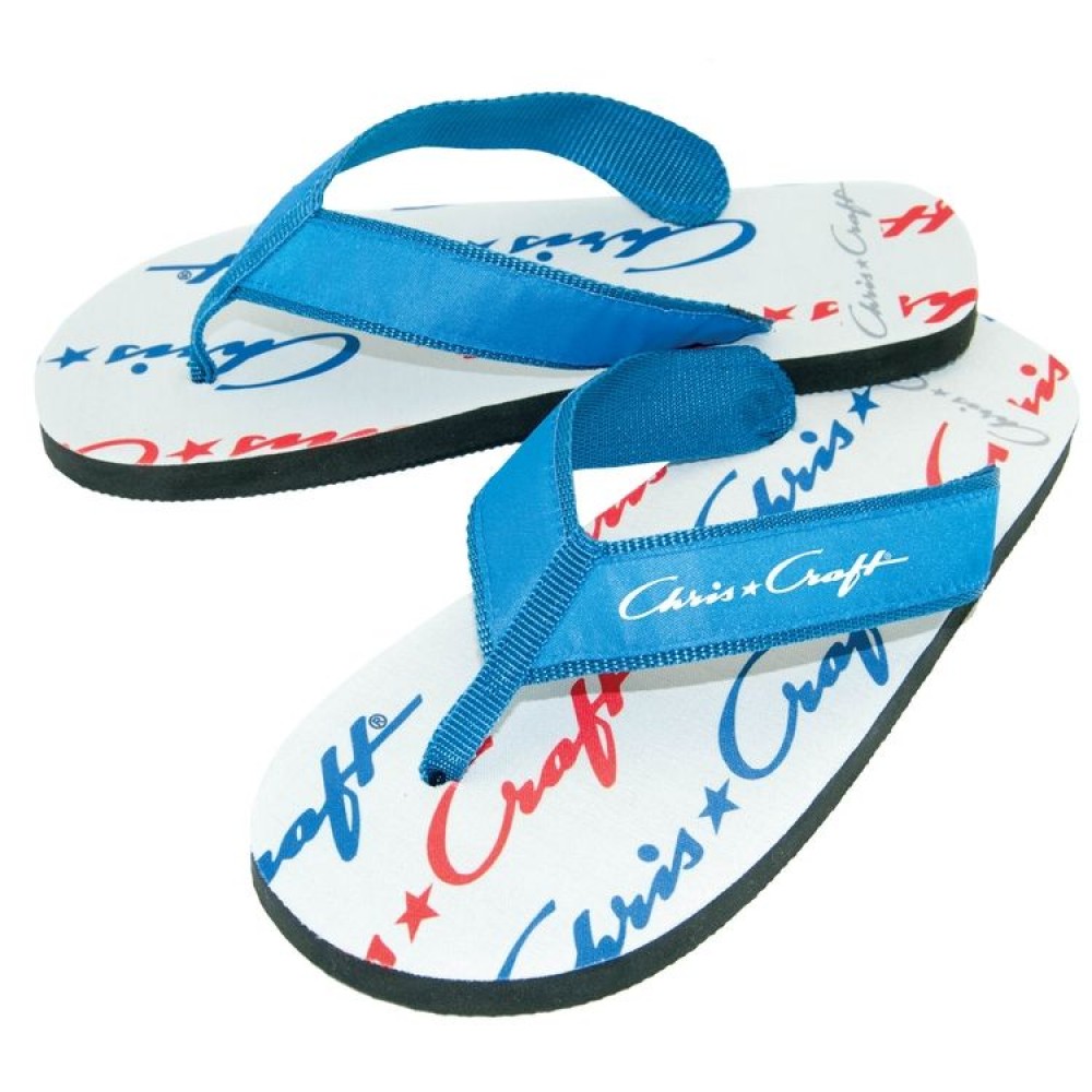 Custom Imprinted The "Riviera" - Premium Rubber Flip Flops with Fabric Straps - Short Run Custom Imprinted The "Riviera" - Premium Rubber Flip Flops with Fabric Straps - Short Run