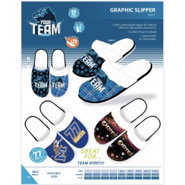 Graphic Slipper Custom Imprinted