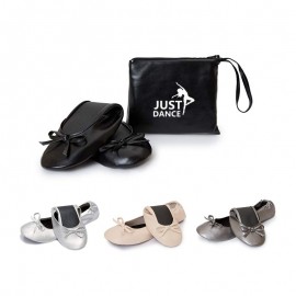 Foldable Ballet Flats Roll up Shoes Branded