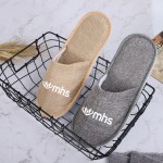 Disposable Linen Slippers Custom Imprinted