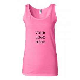 Gildan Softstyle Women's Tank Top Custom Embroidered