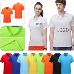 Custom Embroidered Unisex Quick-Dry Polyester Polo Shirt