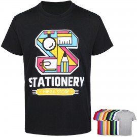 Logo Imprinted DTG Printed Cotton Tee  Logo Imprinted DTG Printed Cotton Tee
