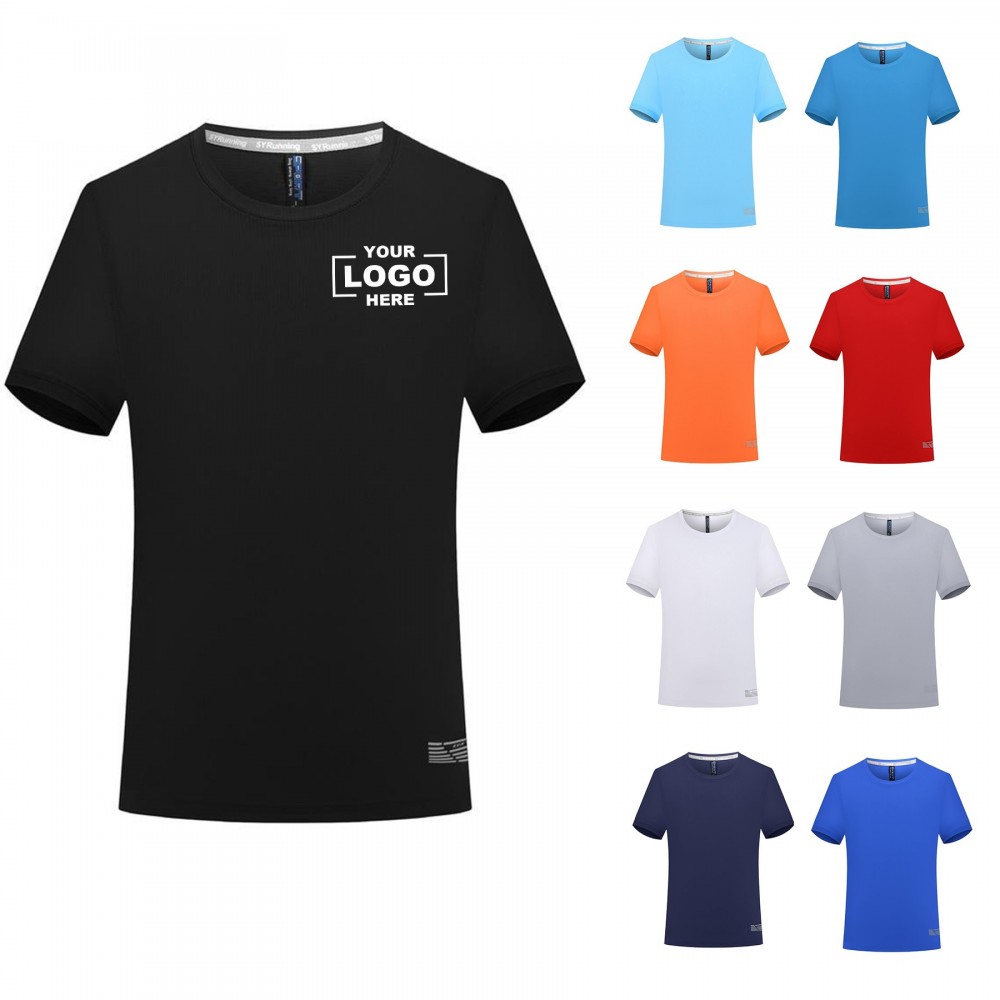 Logo Imprinted Quick Dry Sport Shirts
