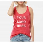 Tultex Women's Poly-Rich Racerback Tank Top Custom Printed