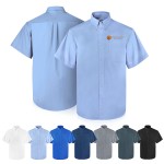 Custom Embroidered Short Sleeve Twill Shirt