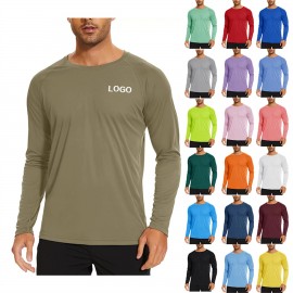 Men's Sun Protection Shirt Logo Imprinted