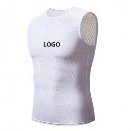 Logo Imprinted Biking Sleeveless Shirt  Logo Imprinted Biking Sleeveless Shirt