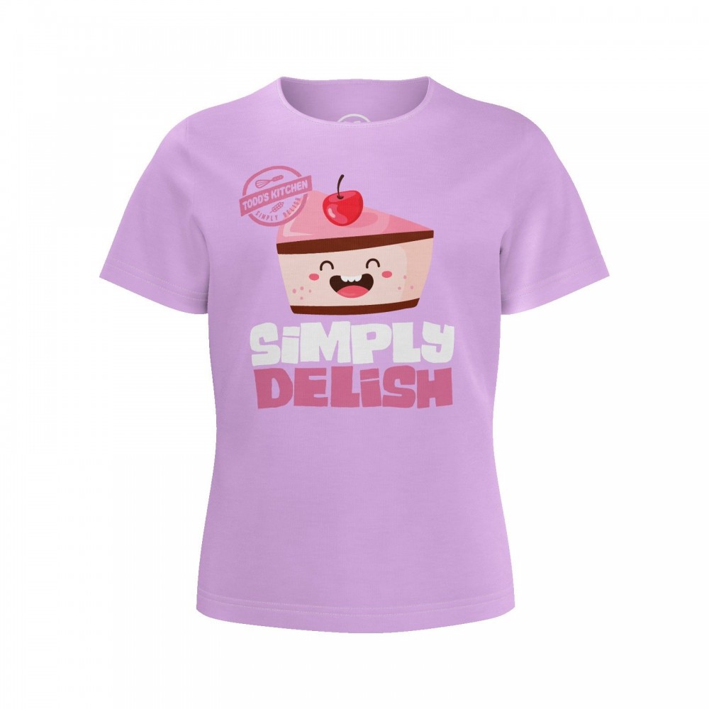 Girl's Standard T-Shirt(Poly) Logo Imprinted