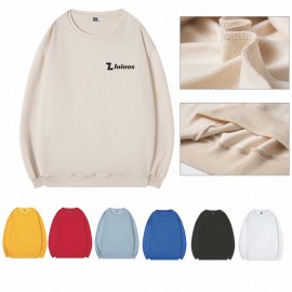 Custom Embroidered Long Sleeve Winter Sweatshirt