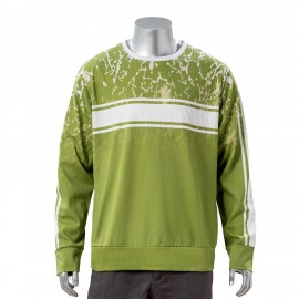 Logo Imprinted 100% Cotton Full Color Reactive Digital Print Men's Sweatshirt - 7.4 oz