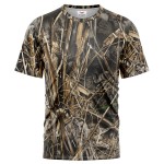 Realtree Men's 4.4 Oz. Polyester Interlock Short Sleeve T-Shirt Custom Embroidered