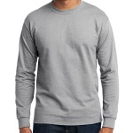 Virshaw Long Sleeve Tee Custom Embroidered
