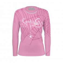 Women's Long Sleeve Standard T-shirt Custom Embroidered
