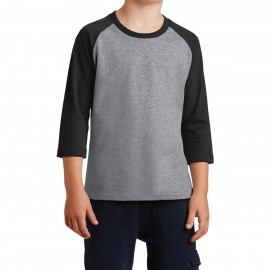 3/4 Raglan T-shirt Custom Embroidered