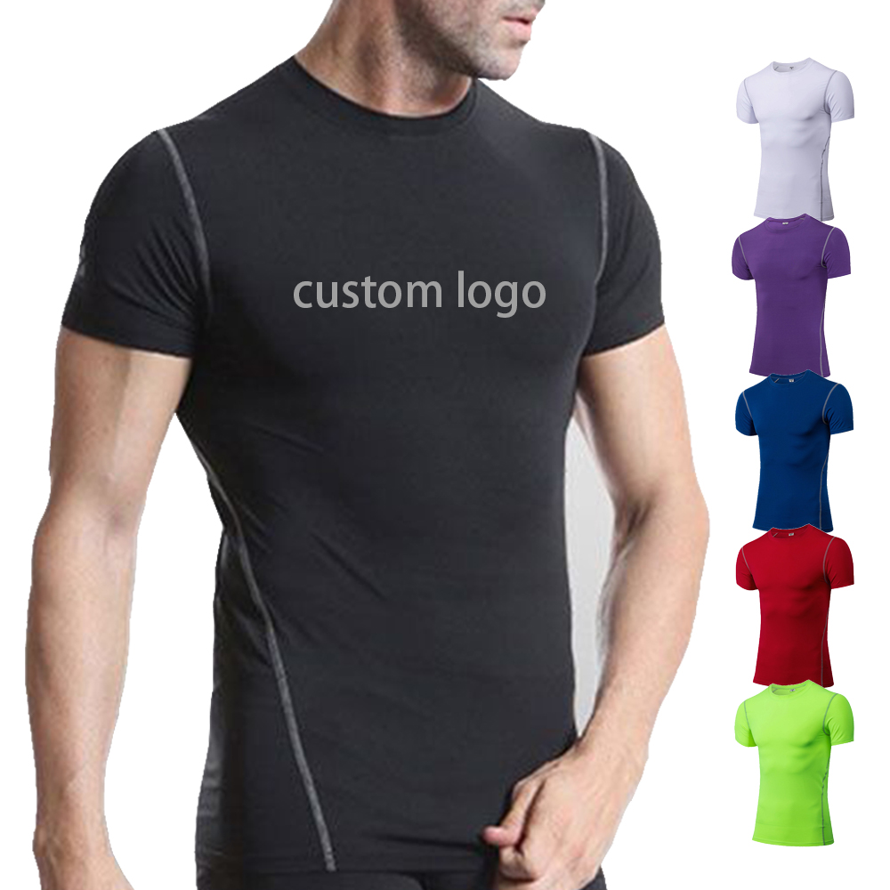 Custom Embroidered Quick Dry Moisture-Wicking Workout T-Shirt Custom Embroidered Quick Dry Moisture-Wicking Workout T-Shirt