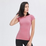 Custom Printed Women's Yoga Sports T-Shirt