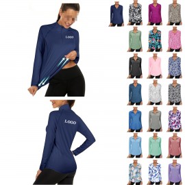 Womens Long Sleeved Sweatshirt Logo Printed