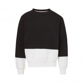 Micah Cut & Sew Colorblock Crewneck Sweatshirt Custom Imprinted