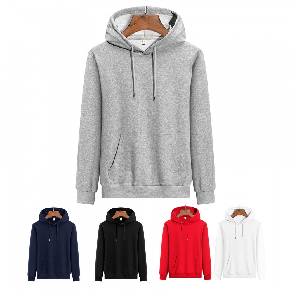 Logo Printed Fleece Pullover Hooded Sweatshirt Logo Printed Fleece Pullover Hooded Sweatshirt