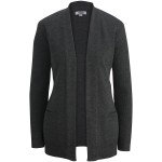 Jersey Knit Acrylic Open Cardigan Custom Imprinted