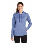 Custom Embroidered Sport-Tek Ladies' PosiCharge Sport-Wick Heather Fleece Hooded Pullover