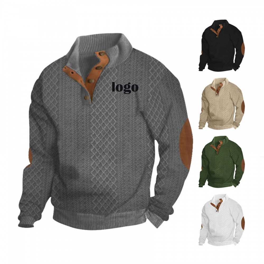 Men's Sweatshirt Logo Printed