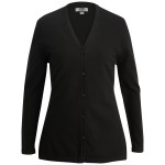 Logo Printed Shirttail Cotton Cardigan