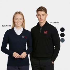 Logo Printed Callaway Merino Blend Women