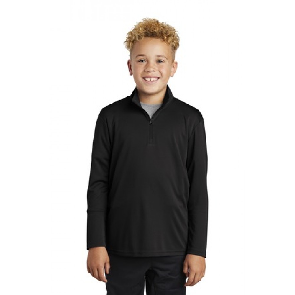 Custom Embroidered Sport-Tek Youth PosiCharge Competitor 1/4-Zip Pullover Sweatshirt Custom Embroidered Sport-Tek Youth PosiCharge Competitor 1/4-Zip Pullover Sweatshirt