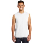 Branded Port & Company Core Cotton Sleeveless Tee Shirt