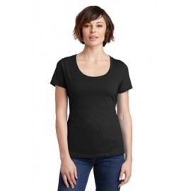 District Ladies Perfect Weight Scoop Neck Tee Shirt Branded