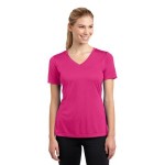 Sport-Tek PosiCharge Ladies' Competitor V-Neck Tee Shirt Custom Imprinted