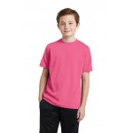 Sport-Tek Youth PosiCharge RacerMesh Tee Shirt Logo Printed