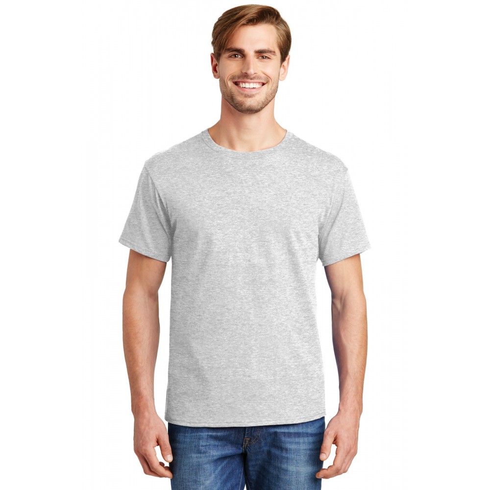 Hanes ComfortSoft 100% Cotton T-Shirt Logo Printed Hanes ComfortSoft 100% Cotton T-Shirt Logo Printed