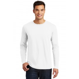 District Men's Perfect Weight Long Sleeve Tee Shirt Branded