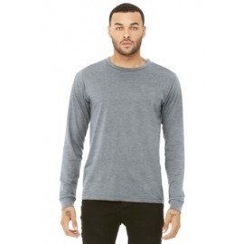 Logo Printed Bella+Canvas Unisex Jersey Long Sleeve Tee  Logo Printed Bella+Canvas Unisex Jersey Long Sleeve Tee
