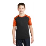 Custom Imprinted Youth Sport-Tek CamoHex Color-Block Tee Shirt