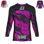 Long Sleeve Sublimated Tee Logo Printed