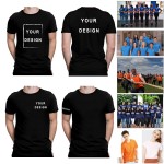 100% Cotton Personalized Logo T-Shirt Branded