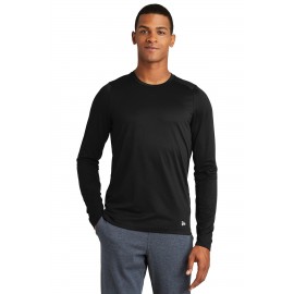 Logo Printed New Era Series Performance Long Sleeve Crew Tee Shirt  Logo Printed New Era Series Performance Long Sleeve Crew Tee Shirt