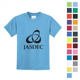 Port & Company Youth Core Blend Tee Logo Printed
