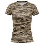 Branded Antler Women's 4.4 Oz. Polyester Interlock Short Sleeve T-Shirt
