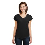 Anvil Ladies' Tri-Blend V-Neck Tee Shirt Branded