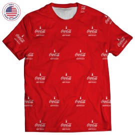 Made in USA, T-Shirt. Dye Sub Antimicrobial Crew Neck Custom Imprinted  Made in USA, T-Shirt. Dye Sub Antimicrobial Crew Neck Custom Imprinted