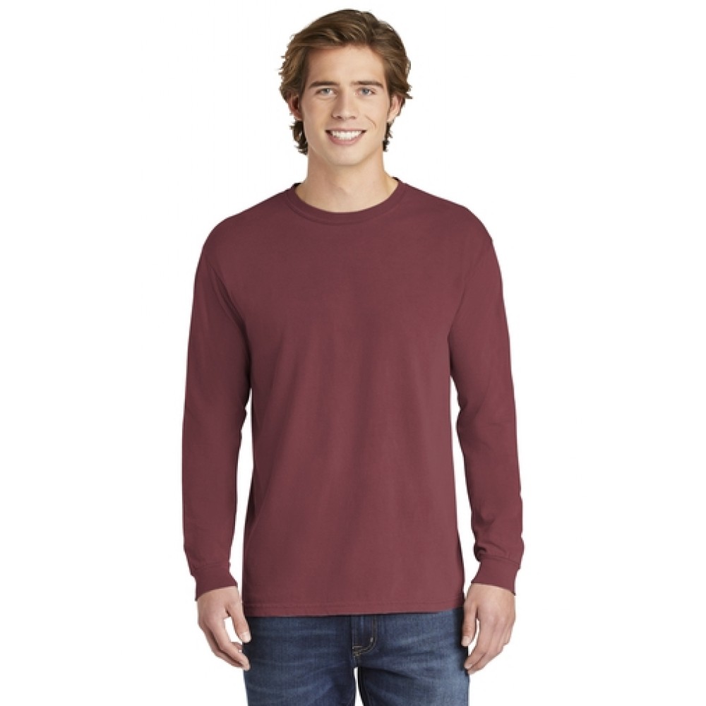 Custom Imprinted Comfort Colors Heavyweight Ring Spun Long Sleeve Tee Custom Imprinted Comfort Colors Heavyweight Ring Spun Long Sleeve Tee
