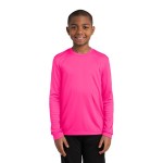 Branded Youth Sport-Tek Long Sleeve PosiCharge Competitor Tee Shirt