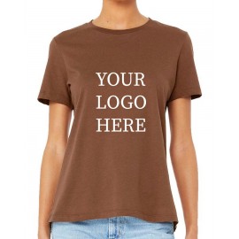 BELLA + CANVAS Women's Relaxed Jersey Tee Branded